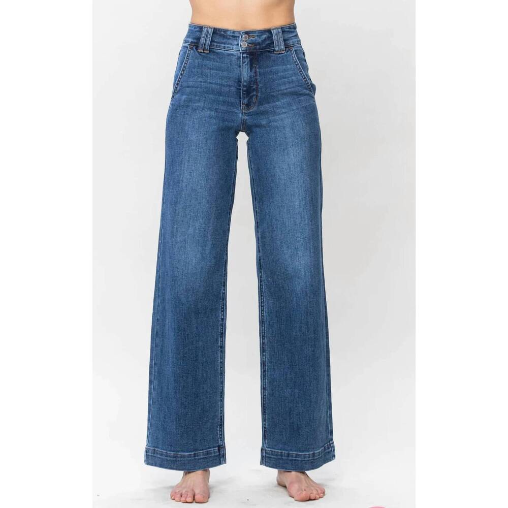NEW JUDY BLUE better days denim jeans in blue